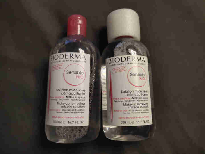 法国贝德玛（BIODERMA）舒妍多效洁肤液500ml （卸妆水 深层清洁 粉水 舒缓保湿 敏感肌 眼唇 原装进口）怎么样，好用吗，口碑，心得，评价，试用报告,第3张