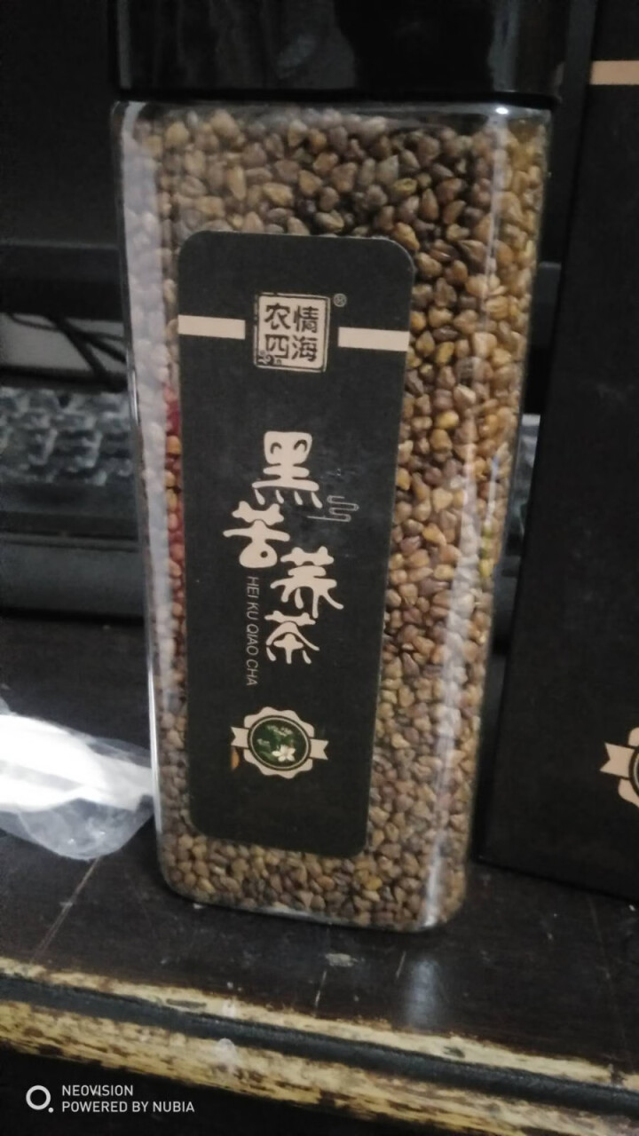 苦荞茶 四川大凉山黑苦荞茶 全胚芽全颗粒熟荞麦茶 养生茶 黑苦荞茶450g/1盒怎么样，好用吗，口碑，心得，评价，试用报告,第2张