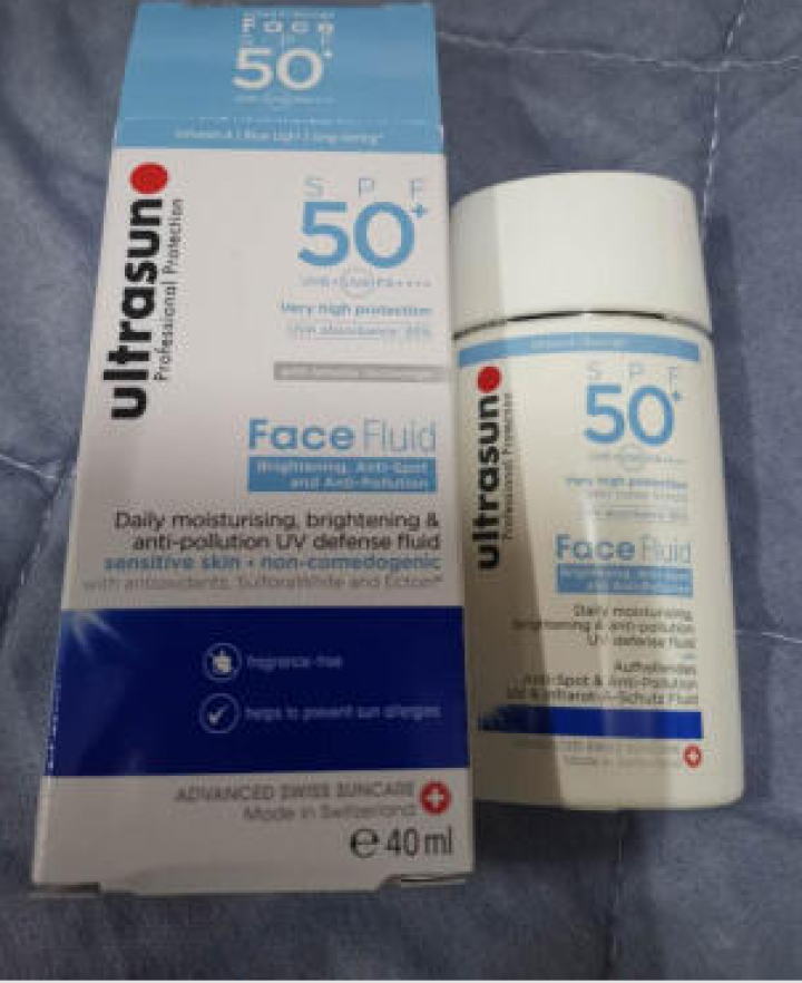 瑞士优佳（Ultrasun）隔离多效亮肤防晒乳SPF50+ PA++++ 40ml怎么样，好用吗，口碑，心得，评价，试用报告,第2张