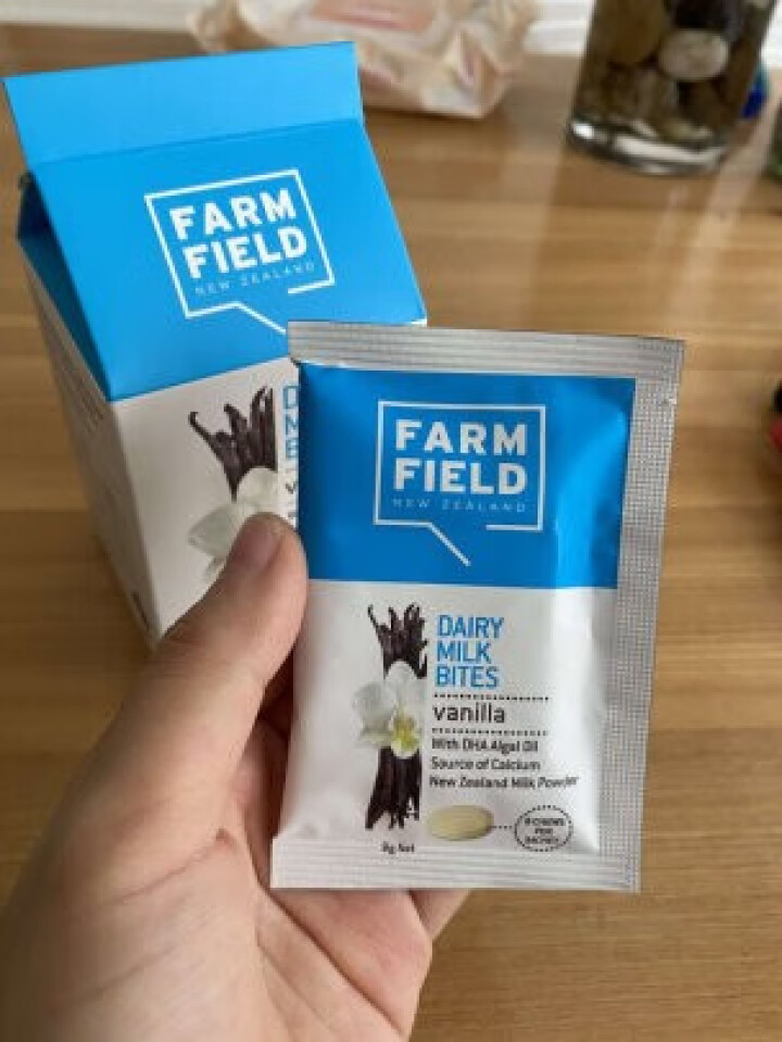 Farmfield牧菲德干吃牛奶奶片香草味奶新西兰原装进口片糖 香草牛奶味*8片装怎么样，好用吗，口碑，心得，评价，试用报告,第3张