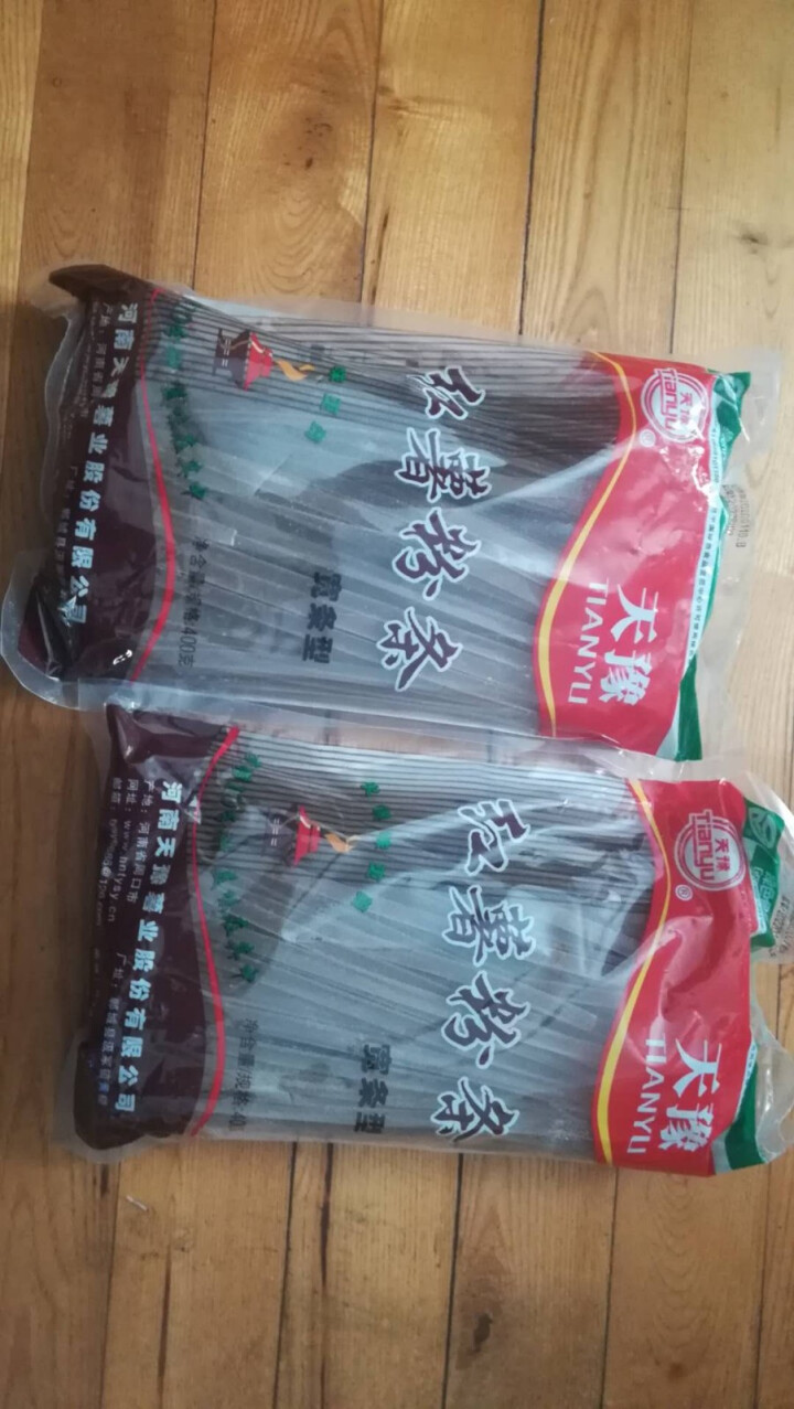 天豫红薯粉皮火锅宽粉筋道耐煮400g*2袋怎么样，好用吗，口碑，心得，评价，试用报告,第2张