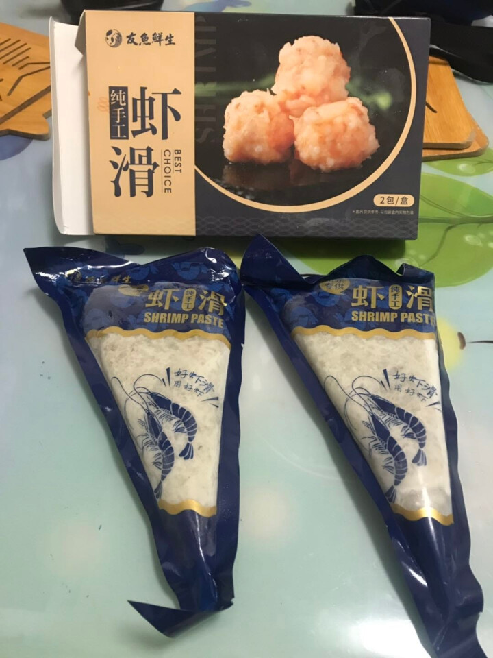 【已通过核酸检测】拍3件 友鱼鲜手打虾滑 虾丸 300g/袋 虾肉袋装 火锅丸子 火锅食材 海鲜水产 虾滑300g怎么样，好用吗，口碑，心得，评价，试用报告,第3张