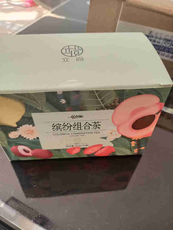 立尚 缤纷组合茶蜜桃乌龙茶桂花玫瑰红茶茉莉绿茶菊花普洱茶水果茶果粒茶花果冷泡茶三角包袋泡茶20袋/盒怎么样，好用吗，口碑，心得，评价，试用报告,第2张