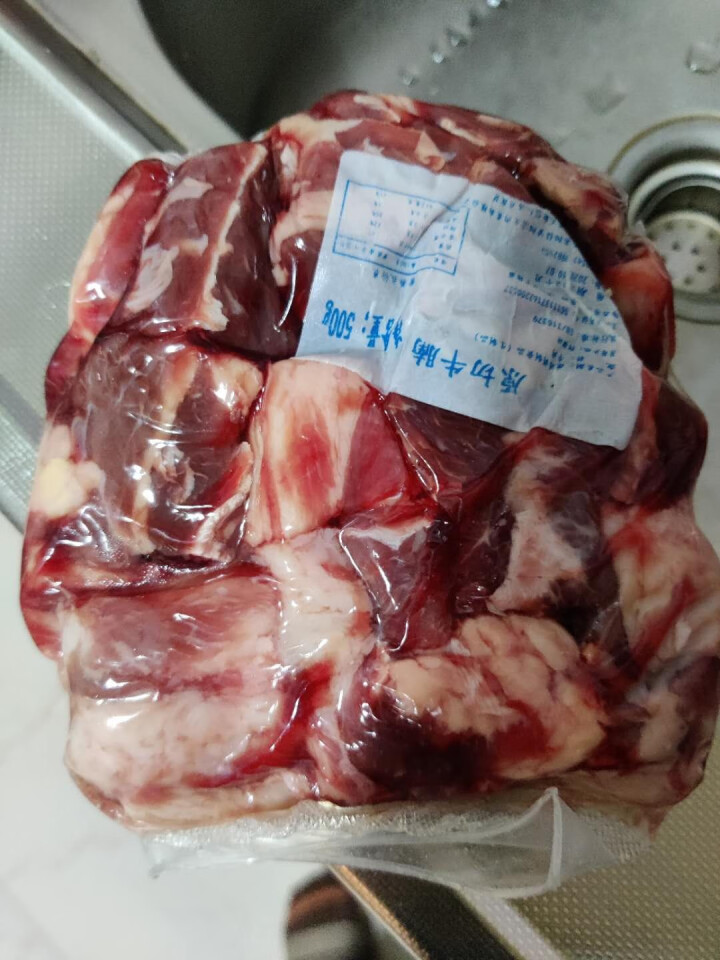 舌云 原切牛腩牛肉新鲜进口儿童牛排火锅食材牛腩肉牛扒牛排肉批发肉类 500g/袋*1怎么样，好用吗，口碑，心得，评价，试用报告,第4张