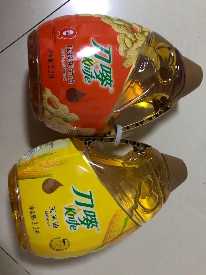 刀唛 食用油 营养套装 花生油2.2L+玉米油2.2L怎么样，好用吗，口碑，心得，评价，试用报告,第4张