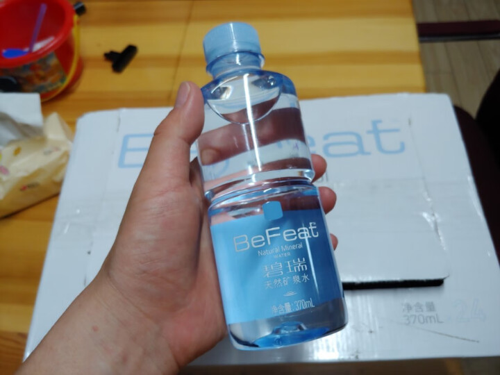 碧瑞BeFeat 天然矿泉水 天然水 纯净水 24瓶装 饮用水 哺乳冲奶用水 会议赛事定制水 整箱（370ml*24）怎么样，好用吗，口碑，心得，评价，试用报告,第3张