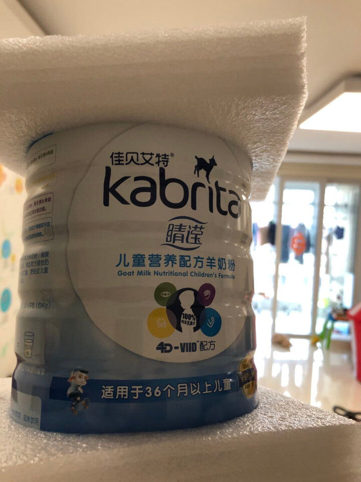 佳贝艾特（Kabrita） 睛滢儿童羊奶粉 4段荷兰原罐进口800g 4段800g【1罐装】怎么样，好用吗，口碑，心得，评价，试用报告,第3张