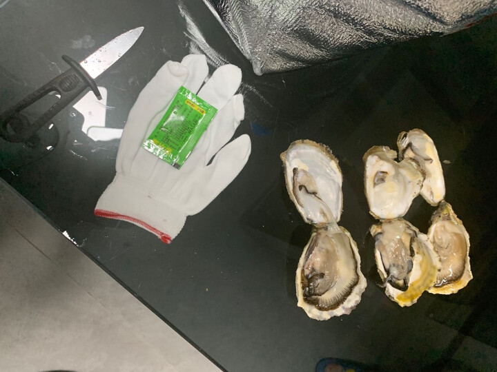 【活鲜】海鲜颂 生蚝 生蚝鲜活 2.5kg 新鲜海蛎子 牡蛎 刺身生蚝 海鲜水产 贝类 刺身生蚝净重4斤 (28,第2张