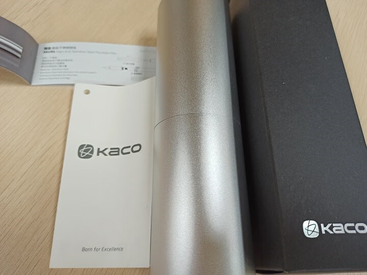 KACO MASTER大师14K金尖钢笔 F尖电镀钢笔 商务签字钢笔节日礼品礼盒 象牙白（钢尖）怎么样，好用吗，口碑，心得，评价，试用报告,第3张