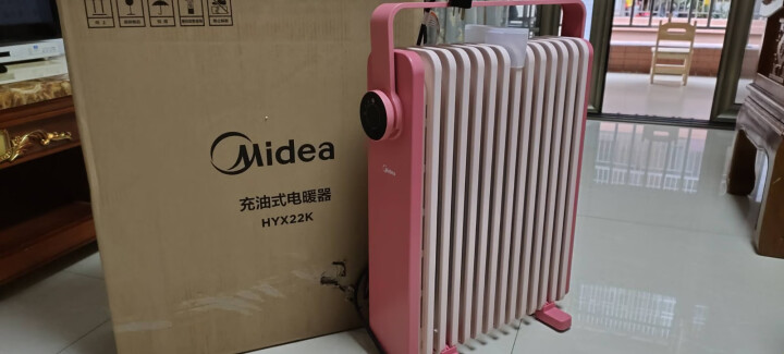 美的（Midea）取暖器/电暖器/电暖气片家用 节能省电 静音加湿烘衣 13片大面积劲暖电热油汀HYX22K怎么样，好用吗，口碑，心得，评价，试用报告,第2张