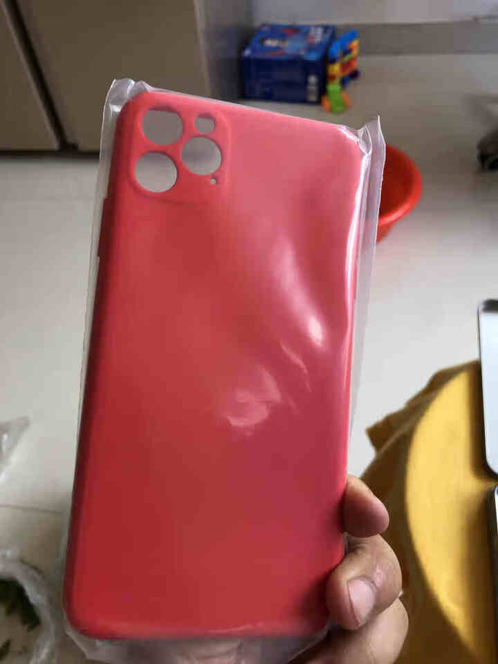 陌小朵 苹果11手机壳液态硅胶 iPhone11pro保护套全包防摔11promax超薄软壳网红情侣 中国红 iPhone 11 Pro Max怎么样，好用吗，,第2张