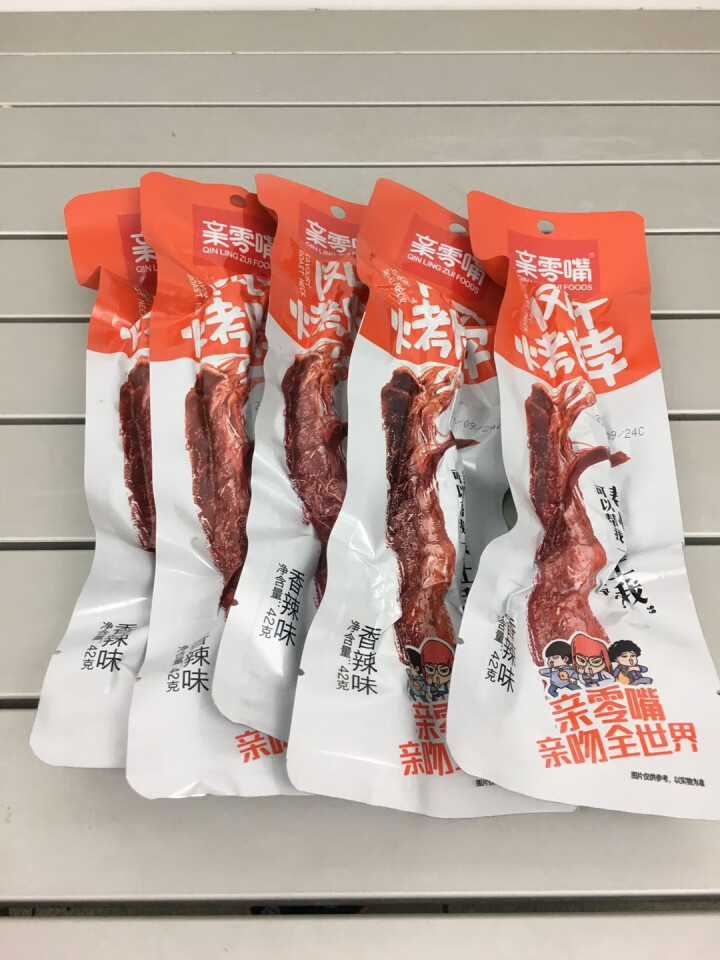 亲零嘴 休闲零食小吃香辣黑鸭劲辣糖醋卤味风干烤脖子肉干肉脯熟食品 香辣味5根怎么样，好用吗，口碑，心得，评价，试用报告,第2张