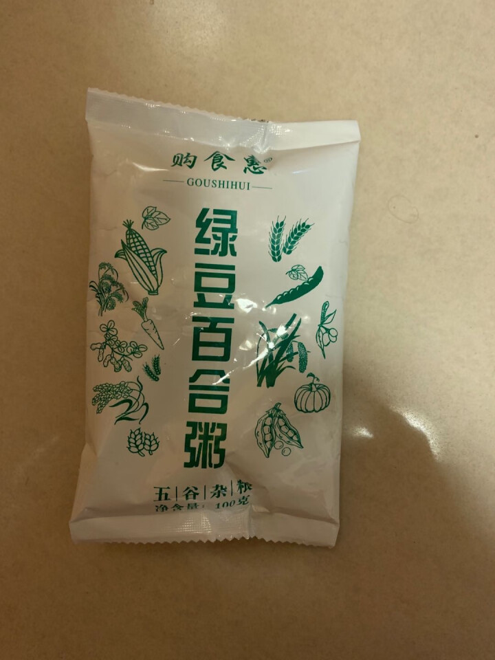 购食惠绿豆百合粥米100g怎么样，好用吗，口碑，心得，评价，试用报告,第4张