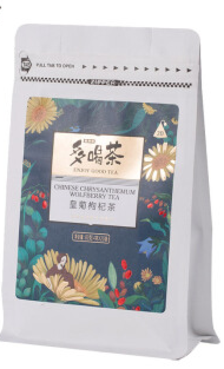 多喝茶皇菊枸杞茶自立袋三角袋泡茶皇菊散装搭配枸杞泡茶办公室茶饮80g 80g（4g*20包）怎么样，好用吗，口碑，心得，评价，试用报告,第2张