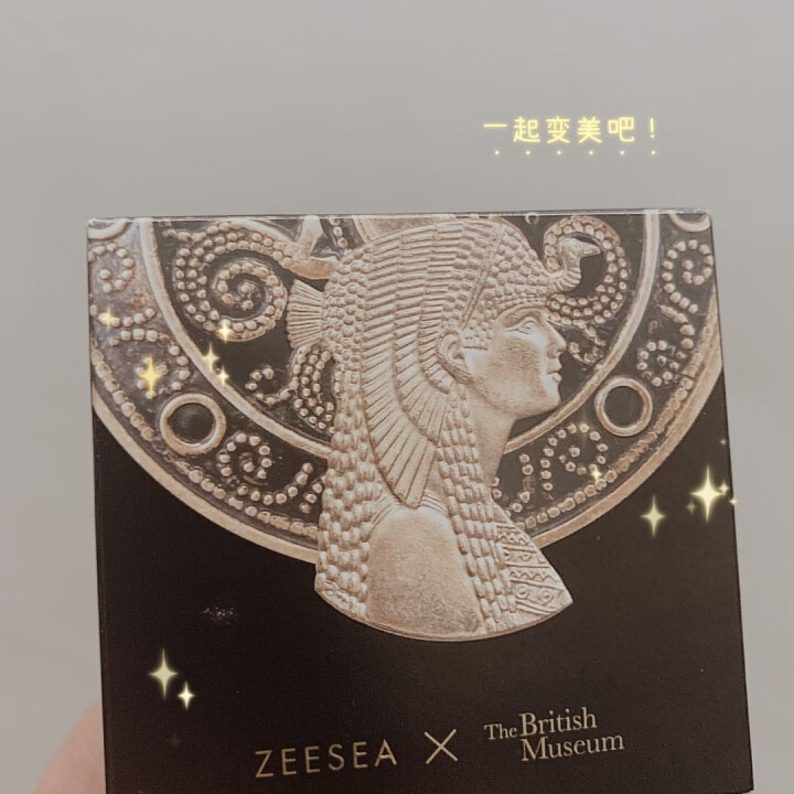 ZEESEA滋色埃及蜜粉饼 姿色定妆粉控油遮瑕散粉高光修容晚安粉补妆干粉底气垫不脱妆李汶翰代言 M02自然色,第2张