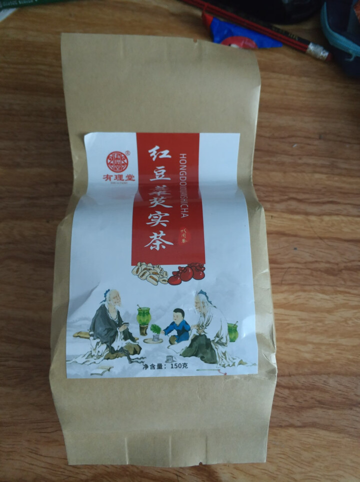 有理堂红豆薏米茶薏仁大麦栀子红枣蒲公英苦荞荷叶茶山楂枸杞子养生组合花茶 红豆薏米茶怎么样，好用吗，口碑，心得，评价，试用报告,第2张