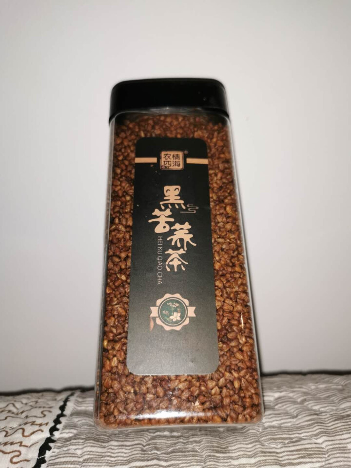 苦荞茶 四川大凉山黑苦荞茶 全胚芽全颗粒熟荞麦茶 养生茶 黑苦荞茶450g/1盒怎么样，好用吗，口碑，心得，评价，试用报告,第2张