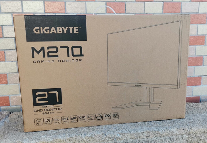 技嘉 27英寸KVM电竞显示器0.5ms 170Hz 快速液晶2K夏普屏HDR400广色域 Type,第2张