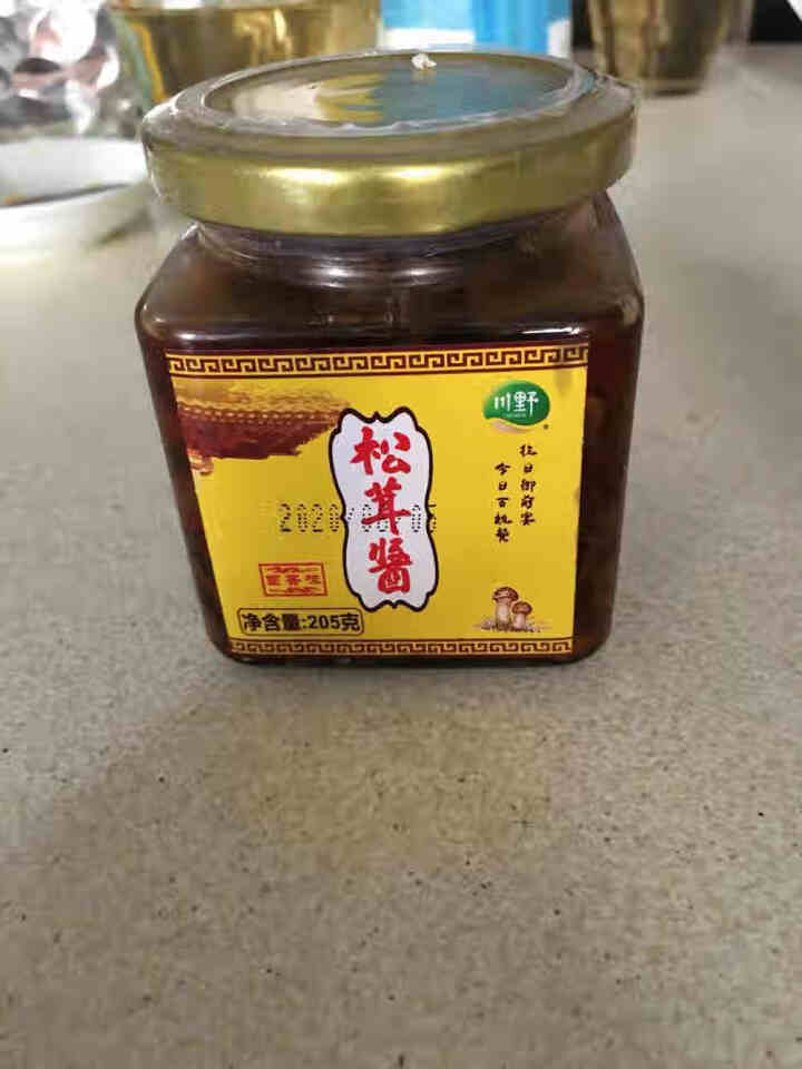 川野松茸酱 香辣拌饭下饭酱 调味松茸香菇酱 菌香味205g怎么样，好用吗，口碑，心得，评价，试用报告,第3张