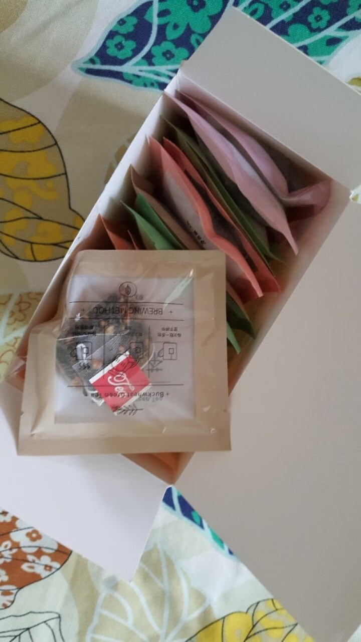 立尚 缤纷组合茶蜜桃乌龙茶桂花玫瑰红茶茉莉绿茶菊花普洱茶水果茶果粒茶花果冷泡茶三角包袋泡茶20袋/盒怎么样，好用吗，口碑，心得，评价，试用报告,第2张