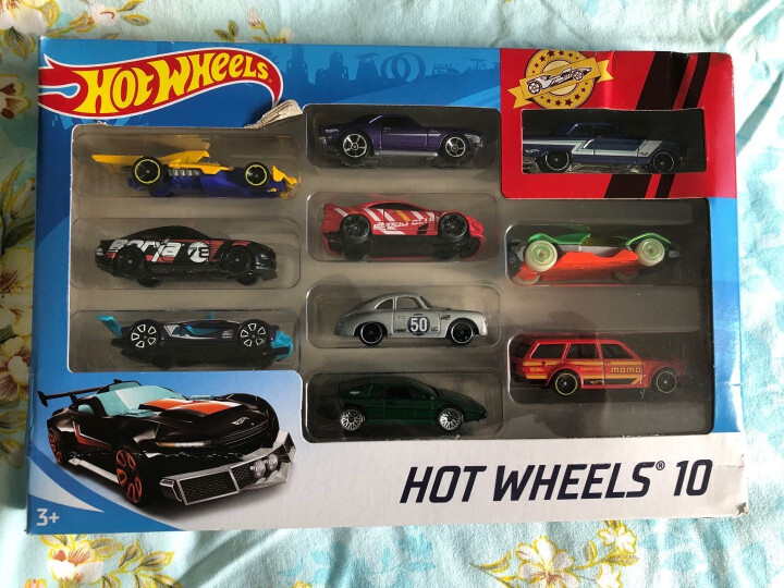 风火轮（HOT WHEELS）模型小车玩具 火辣小跑车十辆装 54886（混装随机发货）怎么样，好用吗，口碑，心得，评价，试用报告,第2张