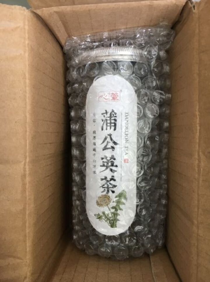 心萱  蒲公英根茶 小秦岭蒲公英茶 婆婆丁浦公英花草茶 罐装 蒲公英茶55克怎么样，好用吗，口碑，心得，评价，试用报告,第2张