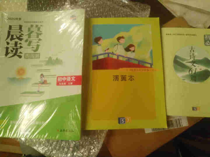 年级多选曲一线2021晨读暮写初中语文上册下册人教版5年中考3年模拟语文周周测 九年级上册怎么样，好用吗，口碑，心得，评价，试用报告,第4张