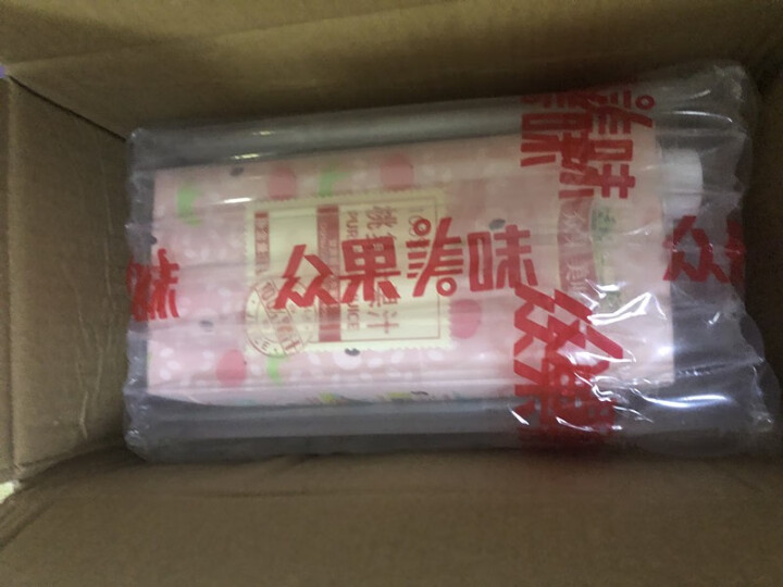 众果美味 100%果汁饮料 鲜果榨汁原浆 无添加UHT高温灭菌 久保水蜜桃1L单盒怎么样，好用吗，口碑，心得，评价，试用报告,第2张