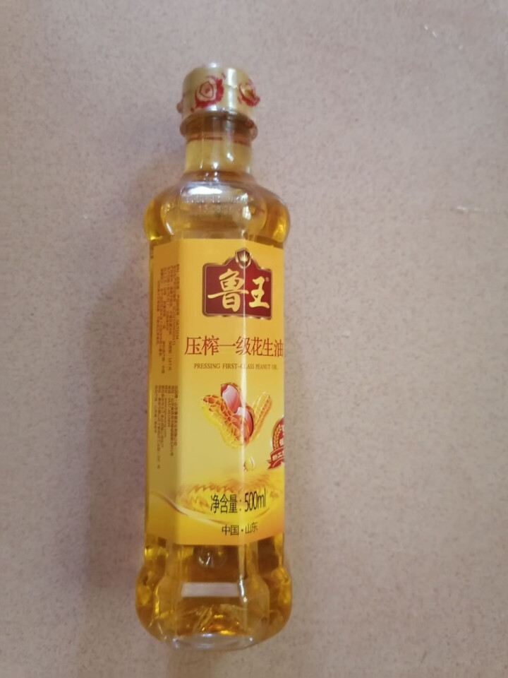 鲁王 压榨一级花生油500ml 食用油粮油花生植物油家用炒菜 500毫升 物理压榨 味浓油香 健康油 500ML怎么样，好用吗，口碑，心得，评价，试用报告,第3张