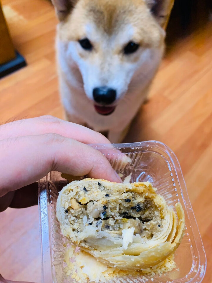 天下第一村 月饼中秋传统老五仁绿豆黑芝麻多口味苏式酥皮散装手工早餐饼 试吃老五仁63gx1怎么样，好用吗，口碑，心得，评价，试用报告,第2张