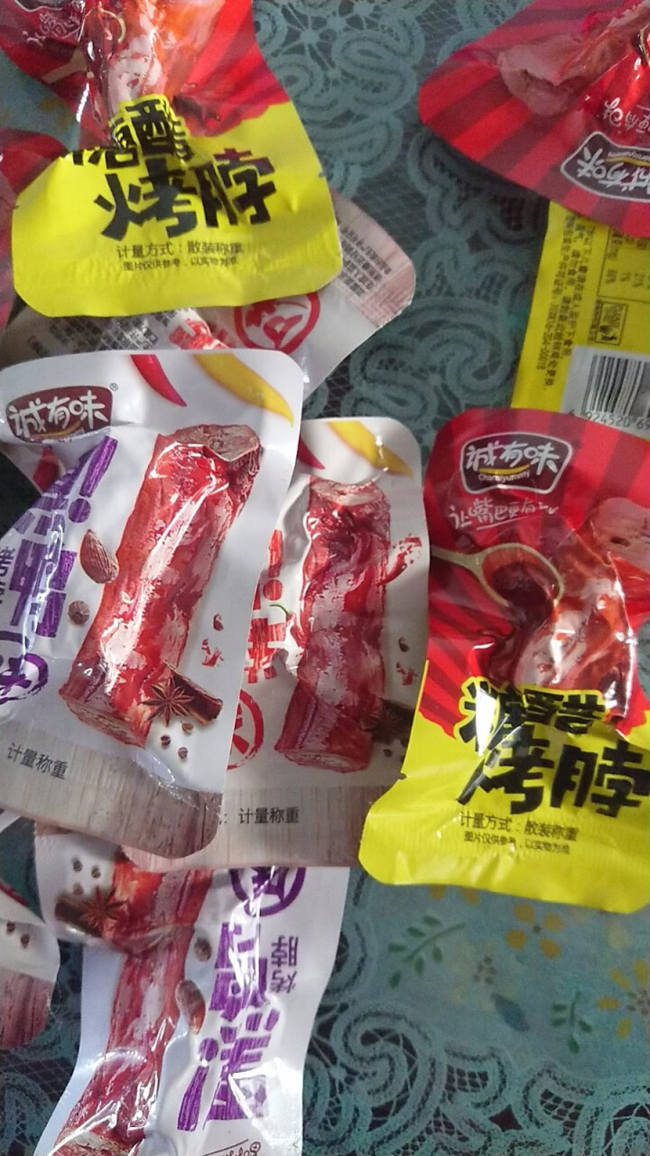 诚有味烤脖实发40包卤味非鸭脖休闲零食网红脖子小吃 10包混合味怎么样，好用吗，口碑，心得，评价，试用报告,第4张