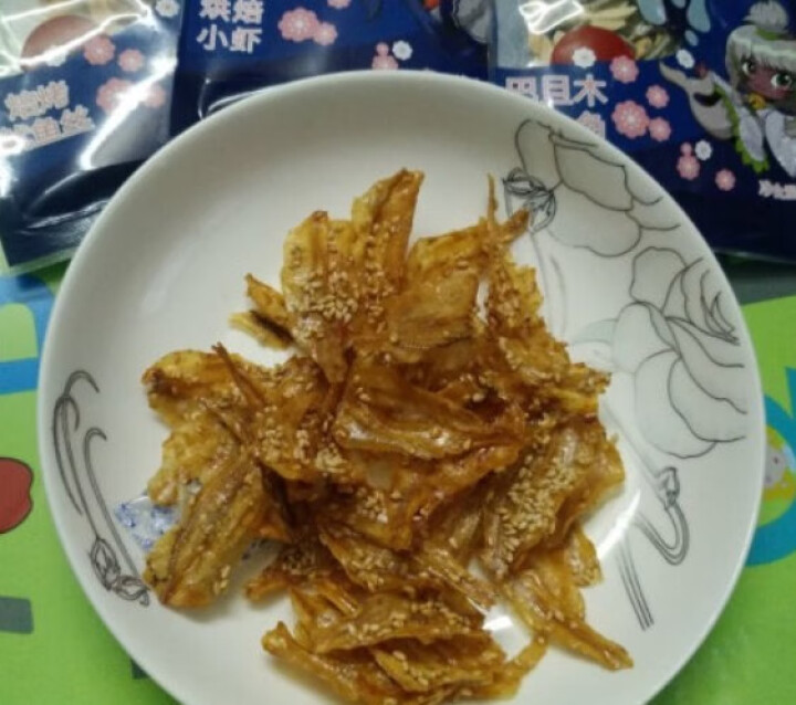 优选鲜峰海鲜零食小鱼干小虾鱿鱼干鱿鱼丝网红零食小吃休闲食品袋装办公室特产即食海味海鲜熟食105g 4种口味各1包怎么样，好用吗，口碑，心得，评价，试用报告,第4张