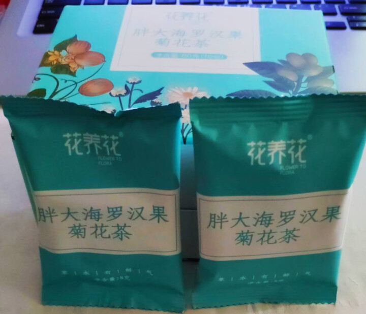 花养花  胖大海罗汉果菊花茶润喉茶叶金银花组合花草茶非养生茶 80g怎么样，好用吗，口碑，心得，评价，试用报告,第3张