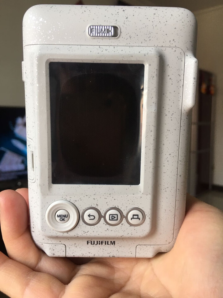 富士instax mini LiPlay 数模一次成像立拍立得照相机可拍有声音的照片也有照片打印 石英白（送30张相纸+精美节日礼盒）怎么样，好用吗，口碑，心得,第4张