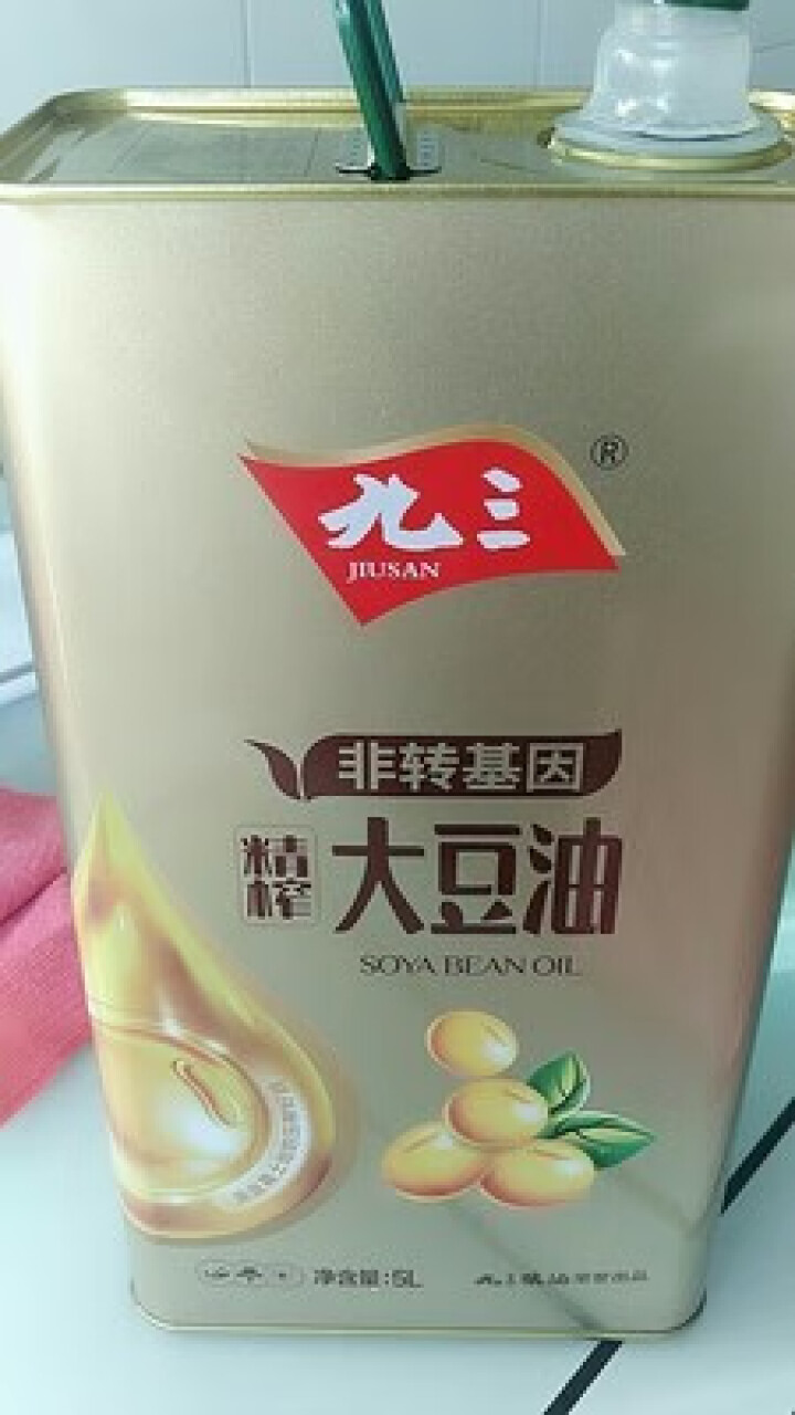 九三 非转基因 食用油 压榨 精榨 大豆油 5L 包邮怎么样，好用吗，口碑，心得，评价，试用报告,第2张