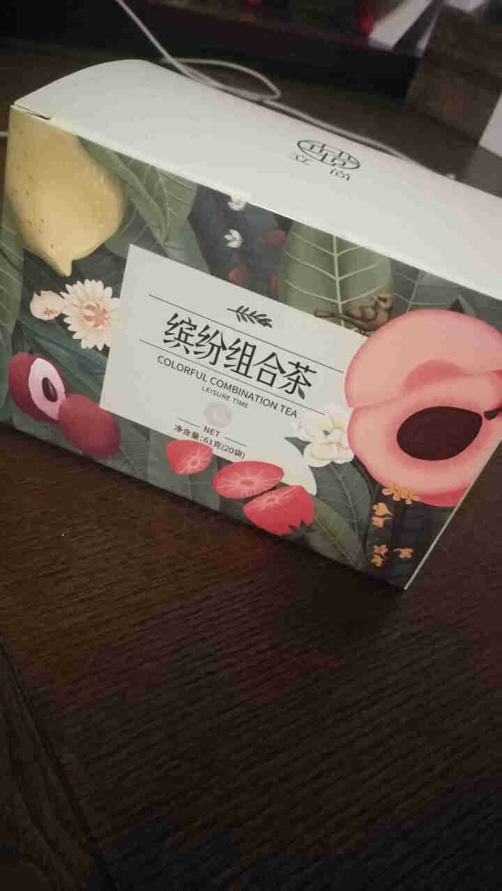 立尚 缤纷组合茶蜜桃乌龙茶桂花玫瑰红茶茉莉绿茶菊花普洱茶水果茶果粒茶花果冷泡茶三角包袋泡茶20袋/盒怎么样，好用吗，口碑，心得，评价，试用报告,第2张