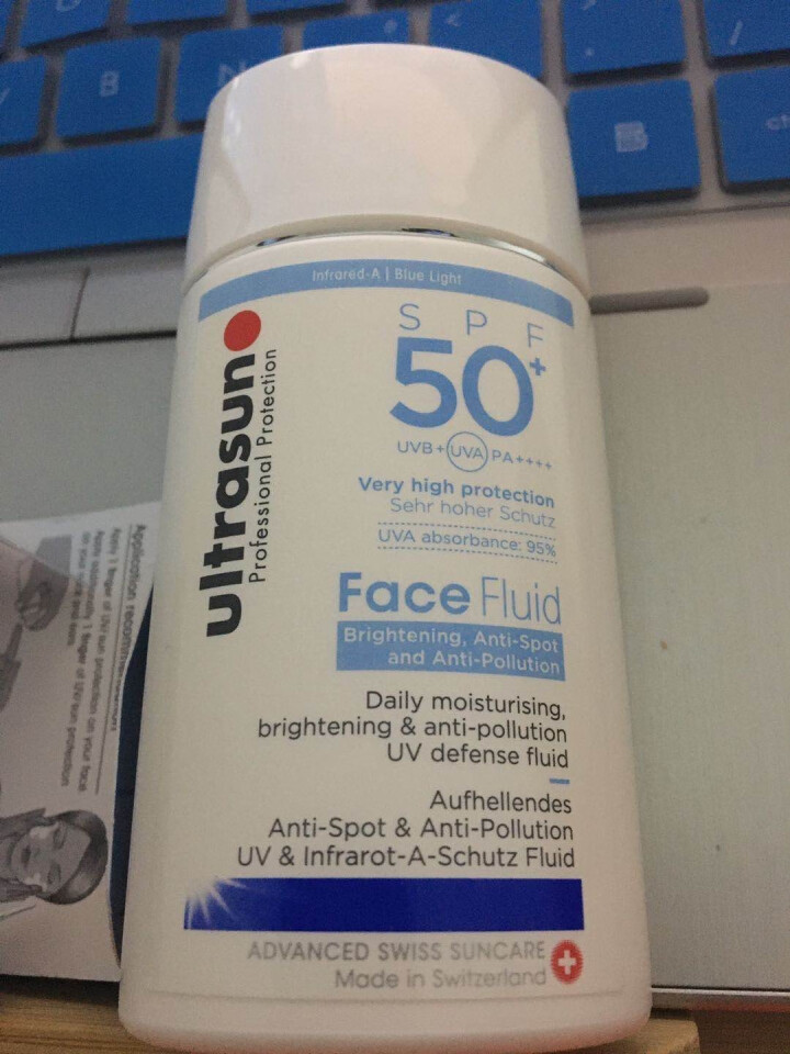 瑞士优佳（Ultrasun）隔离多效亮肤防晒乳SPF50+ PA++++ 40ml怎么样，好用吗，口碑，心得，评价，试用报告,第4张