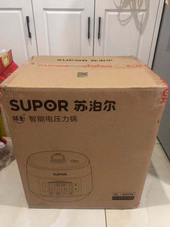 苏泊尔（SUPOR）电压力锅5L球釜双内胆电高压锅 家用智能预约电饭煲电饭锅高压煮饭煲汤锅怎么样，好用吗，口碑，心得，评价，试用报告,第2张