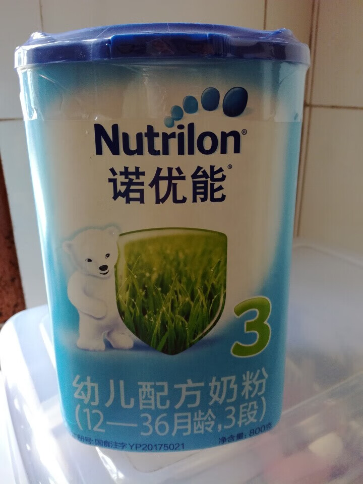 【官方专卖店】诺优能（Nutrilon）婴幼儿配方奶粉牛栏 中文版 诺优能3段800克怎么样，好用吗，口碑，心得，评价，试用报告,第2张