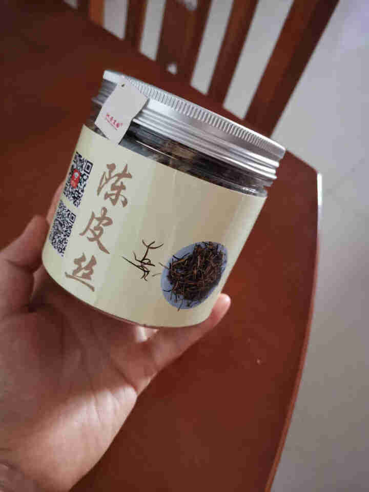 沁芳茗园 新会陈皮 三年陈皮丝 陈皮干 泡茶 陈皮丝 罐 60克 60G怎么样，好用吗，口碑，心得，评价，试用报告,第2张