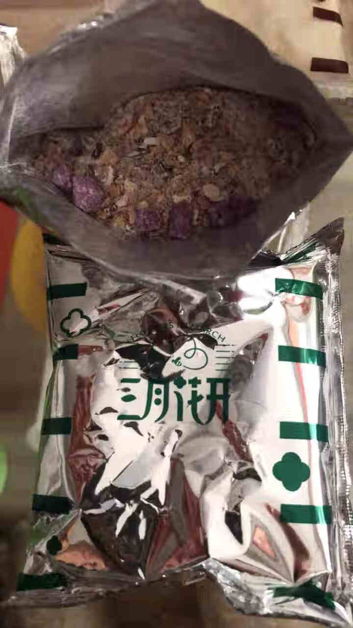 三月花开 燕麦片早餐麦片果蔬咸味燕麦片袋装300g 试吃装怎么样，好用吗，口碑，心得，评价，试用报告,第3张