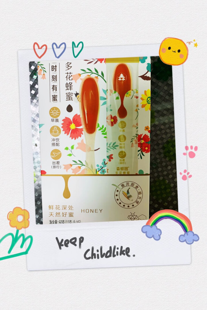 森蜂园多花勺蜜蜂蜜12g*5勺怎么样，好用吗，口碑，心得，评价，试用报告,第2张