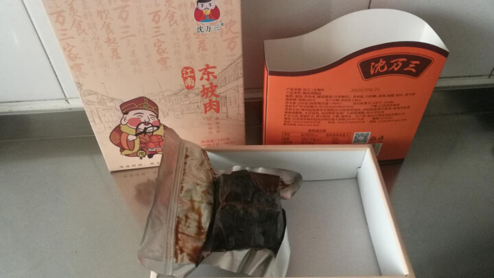 沈万三 东坡肉250g 酱卤制品苏州特产 熟食卤味即食卤肉怎么样，好用吗，口碑，心得，评价，试用报告,第3张