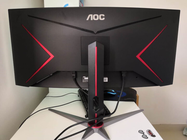 AOC 34英寸 带鱼屏 WQHD 广色域 144Hz HDR技术 G2钢炮 出厂校色 旋转升降21:9电竞显示器 CU34G2X怎么样，好用吗，口碑，心得，评,第3张