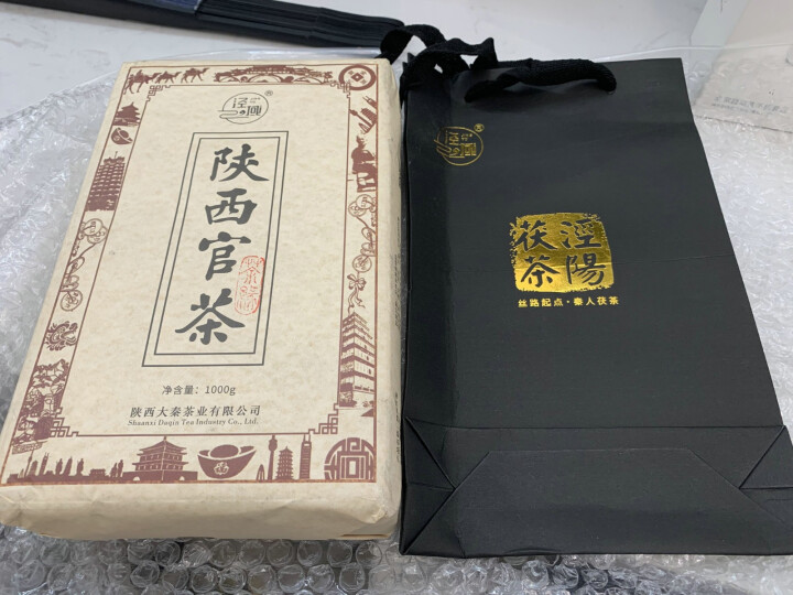 泾域 黑茶 陕西官茶 泾阳茯茶 伏茶砖 金花茯砖茶1000g 泾渭正品陕西特产西安茶叶 伏茶怎么样，好用吗，口碑，心得，评价，试用报告,第3张