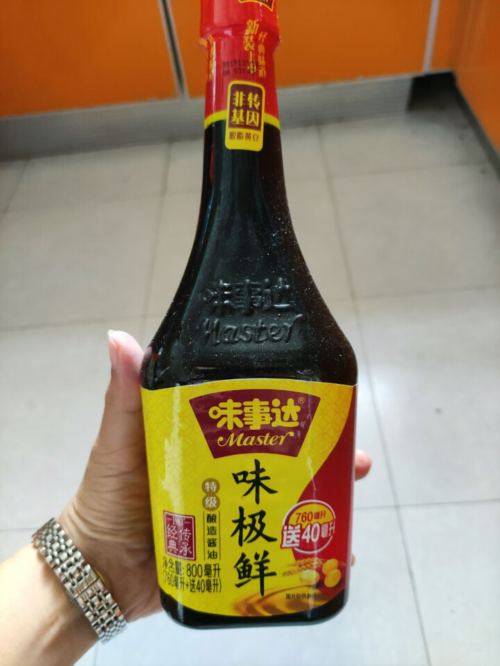 味事达(Master) 酱油 味极鲜特级生抽 点蘸凉拌酿造酱油 800ml*2瓶 (轻便塑料装) 一瓶装怎么样，好用吗，口碑，心得，评价，试用报告,第2张