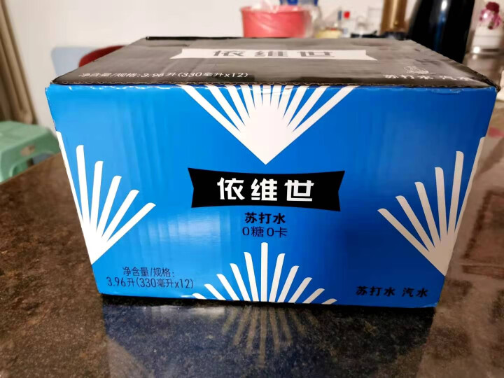 依维世 soda苏打水 无糖0糖0卡0脂饮料整箱 细长罐330ml*12听 Pepsi百事出品怎么样，好用吗，口碑，心得，评价，试用报告,第2张