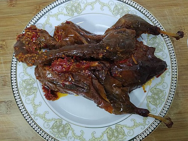 舜华临武鸭湖南特产香辣整只鸭卤味整鸭熟食小吃零食鸭肉脯美食 山茶油鸭460g怎么样，好用吗，口碑，心得，评价，试用报告,第5张