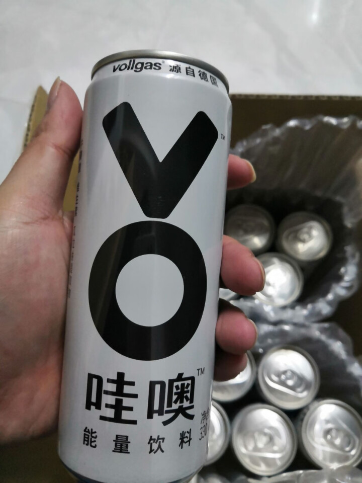 德国vollgas哇噢 维生素运动功能性饮料 牛磺酸气泡植物饮料 百香果味 330ml*12罐怎么样，好用吗，口碑，心得，评价，试用报告,第3张