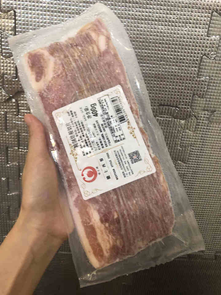 健士牌培根肉片烧烤食材400g 全程冷链 经典原切烤肉早餐食材 烧烤手抓饼食材怎么样，好用吗，口碑，心得，评价，试用报告,第2张